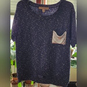 Nine West vintage jeans boat neck sweater